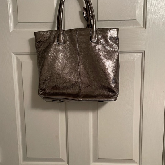 My flat in London tote platinum bow jeweled purse - Picture 4 of 7